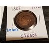 Image 1 : 1887 one cent