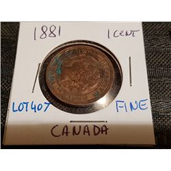 1881 one cent fine