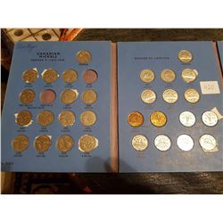 set of 5 cent from 1922-1960 missing 3