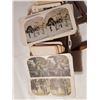 Image 5 : Antique stereoscope  with 100+ cards