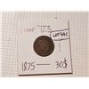 Image 1 : 1875 one cent US
