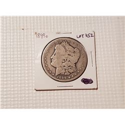 1899  Morgan silver dollar US