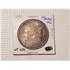Image 1 : 1897 Morgan silver dollar US