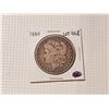 Image 1 : 1880 Morgan silver dollar US