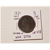 Image 1 : 1824 Nova Scotia half penny "GEORGE IV"