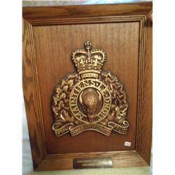Regina Depot RCMP LARGE EMBLEM