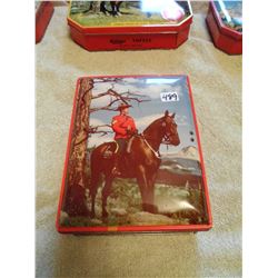 RARE RCMP tin