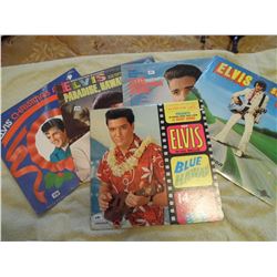 5 Elvis Presley records