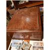 Image 7 : Antique wood box with old religious items inside