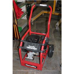 HOMELITE PRESSURE WASHER NEEDS NEW PUMP MOTOR RUNS