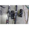 Image 2 : LOT OF FISHING RODS AND NET