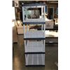 Image 2 : 5 TIER PLASTIC SHELVING