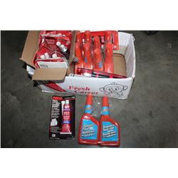 BOX OF GASKET MAKER AND AUTOMOTIVE FLUIDS