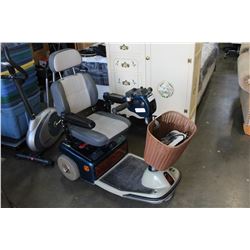 SHOPRIDER MOBILITY SCOOTER WITH CHARGER