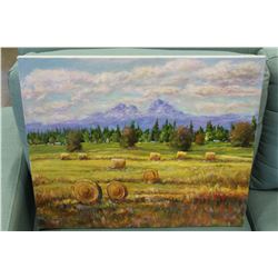 ORIGINAL PAINTING BY OTTO JEGODTKA SUMMER IN THE VALLEY
