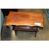 Image 1 : VINTAGE WALNUT MAGAZINE STAND