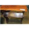 Image 2 : VINTAGE WALNUT MAGAZINE STAND