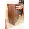 Image 8 : HOME ELEGANCE 6 PIECE MODERN SOLID WOOD BEDROOM SUITE IN DARK FINISH LINED AND DOVETAIL CONSTRUCTION