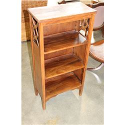 VINTAGE WALNUT BOOKSHELF