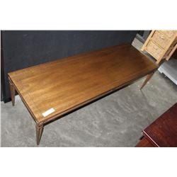 VINTAGE WALNUT COFFEE TABLE