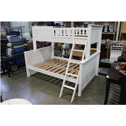 WHITE BUNKBED