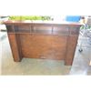 Image 1 : MAHOGANY HUTCH TOP