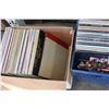 Image 2 : TOTE AND CRATE AND BOX OF RECORDS