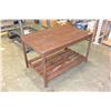 Image 1 : WOOD WORK TABLE