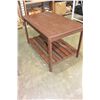 Image 2 : WOOD WORK TABLE