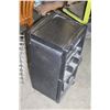 Image 2 : ROLLING BLACK CART AND WIRE SHELF