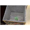 Image 2 : CARVED AND PAINTED FRUIT SCENE BOX