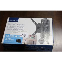 INSIGNIA 13 TO 32 INCH TILTING TV WALL MOUNT
