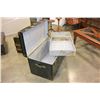 Image 3 : METAL STORAGE TRUNK WITH LINER