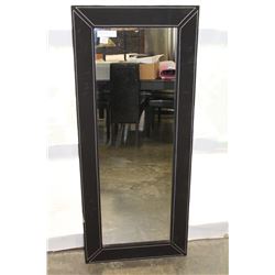 BLACK FRAMED MIRROR