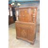 Image 1 : ANTIQUE KRUG COURT CUPBOARD WITH KEY