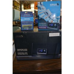 SIRIUS SATELLITE RADIO SPORTSTER 6 RADIO AND VEHICLE KIT AND FM DIRECT ADAPTER AND PREMIUM SOUND SYS