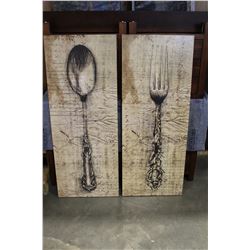 SPOON FED AND FORK IN THE ROAD GALLERY PRINTS ON CANVAS