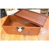 Image 2 : LARGE INLAID JEWELERY BOX WITH TRAY