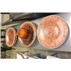 Image 2 : FIVE PIER 1 PLATES AND BROWN BETTY TEAPOT