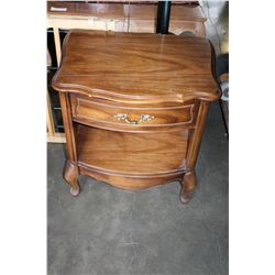 FRENCH PROVINCIAL ONE DRAWER NIGHTSTAND