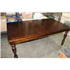 Image 2 : FLOOR MODEL HOME ELEGANCE DINING TABLE WITH LEAF MINOR FREIGHT DAMAGE RETAIL $1199