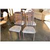 Image 1 : FOUR CARRIER DINING CHAIRS