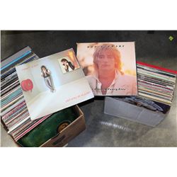 TWO BOXES OF RECORDS