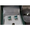 Image 2 : TWO VINTAGE RING BANDS AND EARRINGS