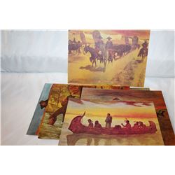 LOT OF FREDERICK REMINGTON PRINTS