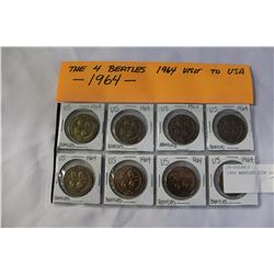 1964 BEATLES COIN SET