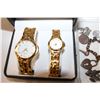 Image 2 : TWO NEW WATCHES IN GIFT BOX AND TRAY OF JEWELLRY