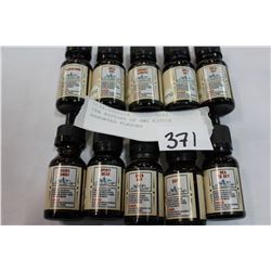 TEN BOTTLES OF 6MG EJUICE ASSORTED FLAVORS