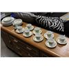 Image 1 : MEAKIN CUPS SAUCERS BOWLS AND PLATTER