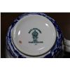 Image 2 : SET OF FIVE CROWN DERBY TEA CUP AND SAUCERS